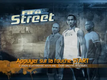 FIFA Street screen shot title